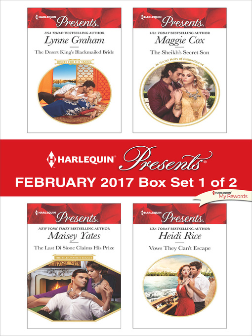 Title details for Harlequin Presents February 2017, Box Set 1 of 2 by Lynne Graham - Available